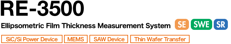 Ellipsometric Film Thickness Measurement System