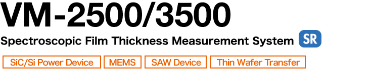 Spectroscopic Film Thickness Measurement System