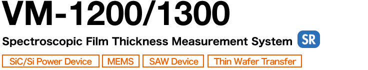 Spectroscopic Film Thickness Measurement System